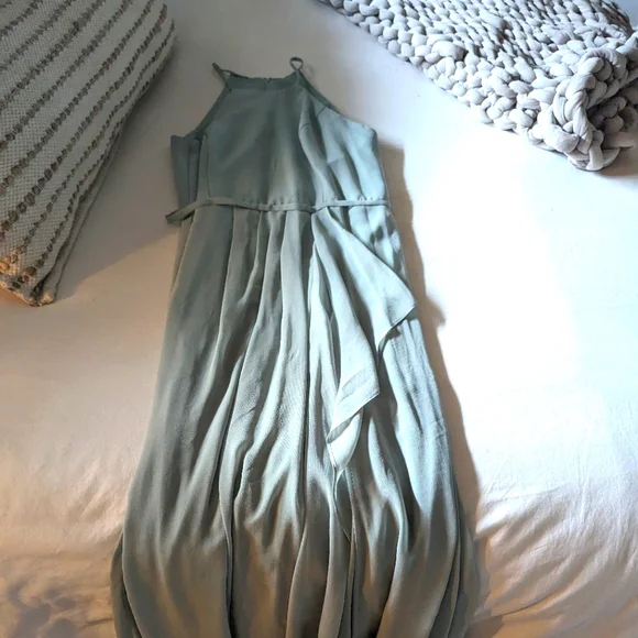 Dresses | Sage Green Wedding Bridesmaids Dress From Davids Bridal Size 14 |  Poshmark